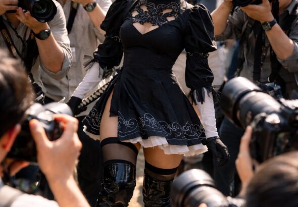 コスプレイヤーのポートレート